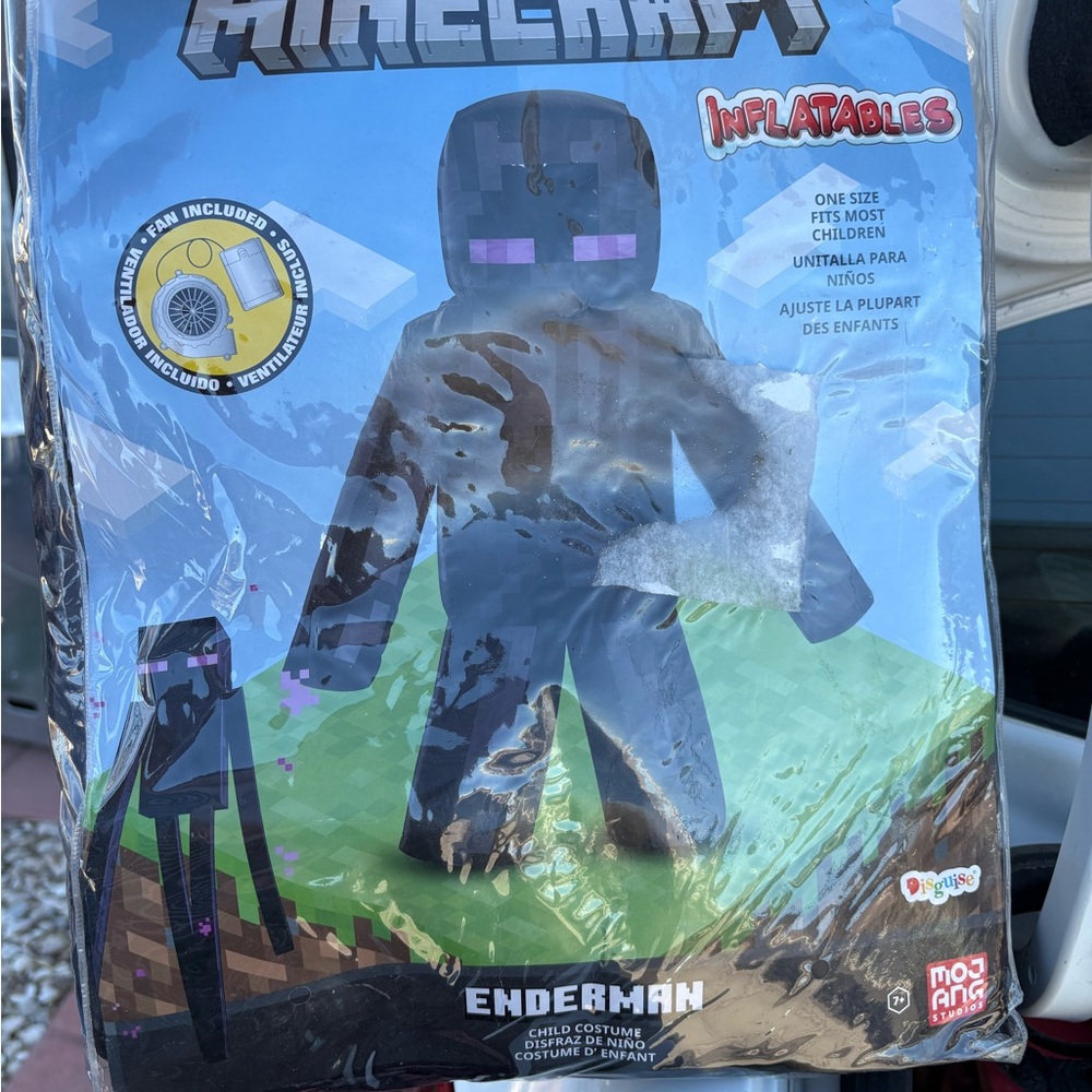 Minecraft Enderman Inflatable Costume